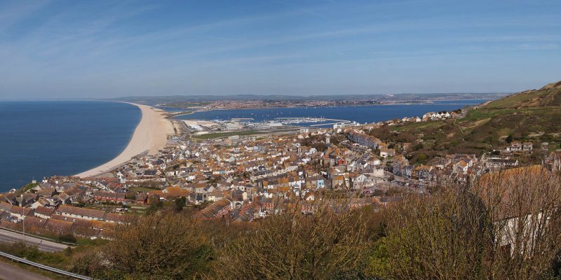 Portland View over the Chesil, Dorset