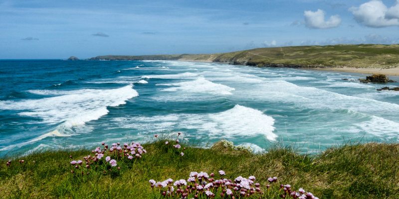 Perranporth Waves in Spring