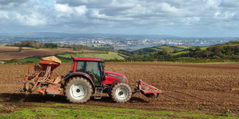 Farming over Plymouth