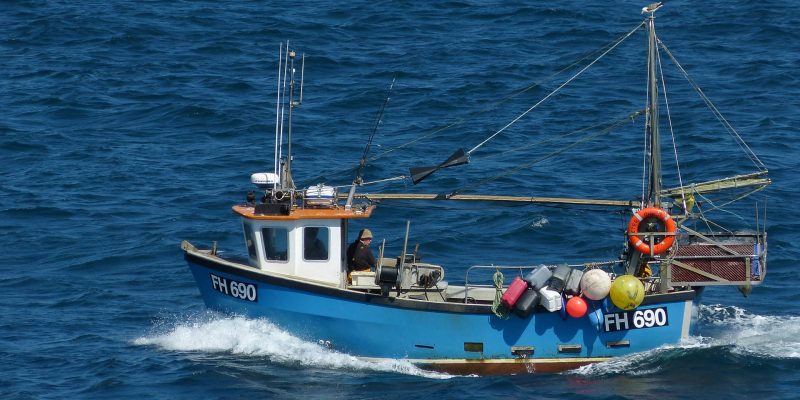 Fishing Boat at Falmouth